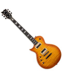 ESP LTD EC-1000T Left Handed Electric Guitar Honey Burst Satin sku number LEC1000TFMHBSFLH