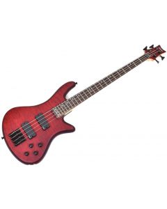Schecter Stiletto Custom-4 Electric Bass Vampyre Red Satin B-Stock 2163 sku number SCHECTER2537.B 2163