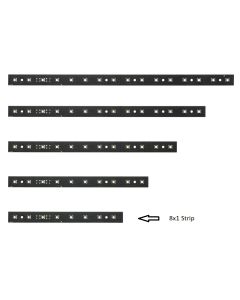 Martin VC-Strip 25 Creative 8x1 LED Video Strip 12 Pack sku number 90357320HU