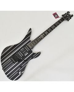 Schecter Synyster Guitar Black Silver Pinstripes B-Stock 1823 sku number SCHECTER1739.B 1823