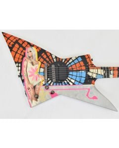 ESP Custom Shop EX Andy Warhol Gogo Girl Electric Guitar sku number EX WARHOL