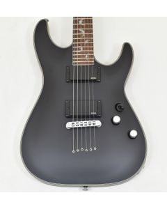 Schecter Damien Platinum-6 Guitar Satin Black B-Stock 0348 sku number SCHECTER1181.B 0348
