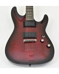 Schecter Demon-6 Crimson Red Burst Guitar B Stock 2661 sku number SCHECTER3680.B2661