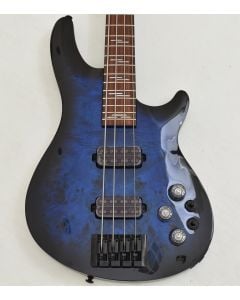 Schecter Omen Elite-4 Bass See Thru Blue Burst B-stock 0321 sku number SCHECTER2622.B0321