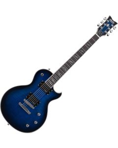 Schecter Solo-II Supreme Guitar See Thru Blue Burst sku number SCHECTER2590