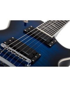 Schecter Solo-II Supreme Guitar See Thru Blue Burst sku number SCHECTER2590