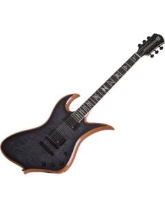 Wylde Thorax Transparent Black Burst Guitar sku number SCHECTER4548