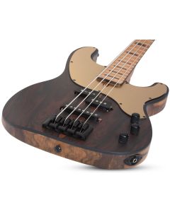 Schecter Model-T 4 String Exotic Bass Ziracotte sku number SCHECTER2834