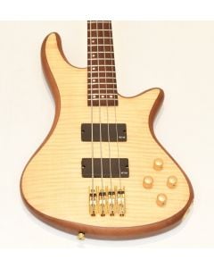 Schecter Stiletto Custom-4 Bass Natural Satin B-Stock 0808 sku number SCHECTER2531.B0808
