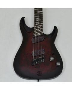 Schecter Omen Elite-7 Multiscale Guitar Black Cherry Burst B-Stock 2263 sku number SCHECTER2462.B2263