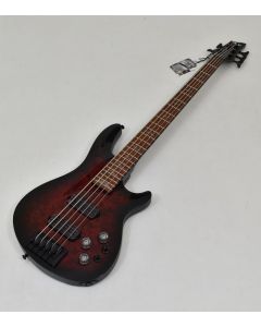 Schecter Omen Elite-5 Bass Black Cherry Burst B-stock 0267 sku number SCHECTER2621.B0267