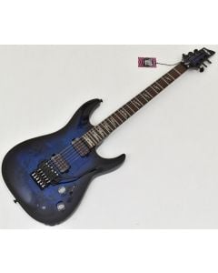 Schecter Omen Elite-6 FR Guitar See-Thru Blue Burst sku number SCHECTER2455