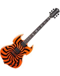 Wylde Audio Barbarian Orange Buzzsaw Guitar sku number SCHECTER4571