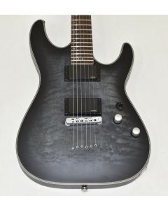 Schecter C-1 Platinum Guitar See-Thru Black Satin B-Stock 1089 sku number SCHECTER790.B1089