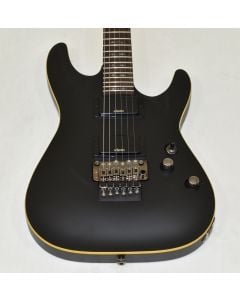 Schecter Demon-6 FR Guitar Aged Black Satin B-Stock 0596 sku number SCHECTER3661.B0596