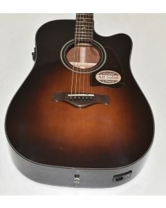 Ibanez AW4000CE-BS Artwood Series Acoustic Electric Guitar in Brn Sunburst High Gloss Finish 1496 sku number AW4000CEBS-1496