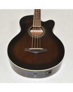 Ibanez AEB10E-DVS Artwood Series Acoustic Electric Bass in Dark Violin Sunburst High Gloss Finish 9688 sku number AEB10EDVS.B-9688