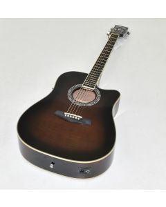 Ibanez PF28ECEDVS PF Series Acoustic Guitar in Dark Violin Sunburst 0006 sku number PF28ECEDVS.B 0006