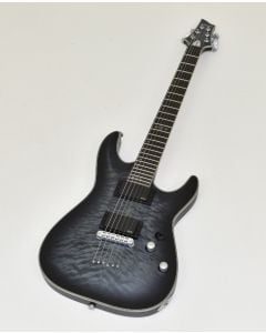 Schecter C-1 Platinum Guitar See Through Black Satin B-Stock 0816 sku number SCHECTER704.B0816