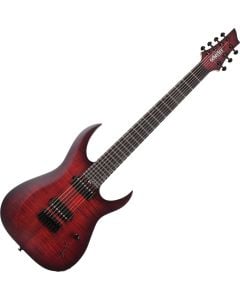 Schecter Sunset-7 Extreme Electric Guitar Scarlet Burst B0599 sku number SCHECTER2573-B0599