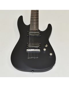 Schecter C-7 Deluxe Electric Guitar Satin Black B-Stock 0676 sku number SCHECTER437.B 0676