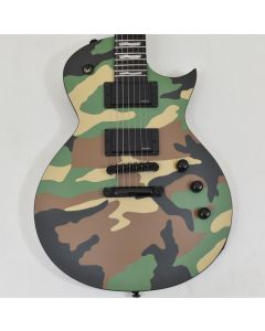 ESP LTD EC-1000 Guitar in Woodland Camo Satin sku number LEC1000WCS