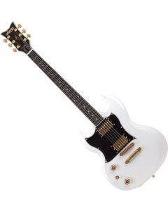 Schecter ZV-H6LLYW66D Zacky Vengeance S-II Lefty Guitar Gloss White sku number SCHECTER544