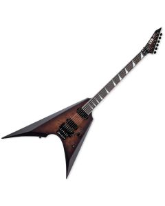 ESP LTD Arrow-1000 QM Guitar Dark Brown Sunburst sku number LARROW1000QMDBSBS