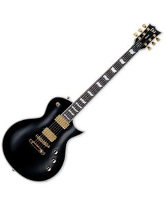 ESP LTD Deluxe EC-1000 Fluence Black Guitar sku number LEC1000BLKF