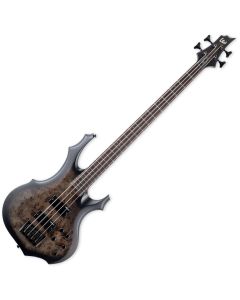 ESP LTD F-4E Electric Bass in Charcoal Burst Satin sku number LF4EBPCHBS