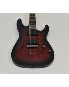 Schecter Demon-6 Crimson Red Burst Guitar B Stock 0345 sku number SCHECTER3680.B0345