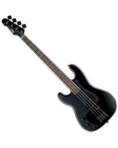 ESP LTD Surveyor '87 Lefty Electric Bass Black sku number LSURVEYOR87BLKLH