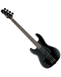 ESP LTD Surveyor '87 Lefty Electric Bass Black sku number LSURVEYOR87BLKLH