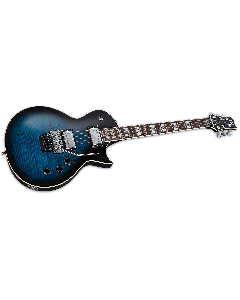 ESP LTD AS-1 FR Guitar Black Aqua Sunburst B-Stock with Case sku number LAS1FRFMBLKAQSB-B