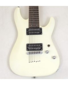 Schecter C-7 Deluxe Guitar Satin White B-Stock sku number SCHECTER438-B0770