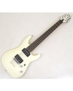 Schecter C-7 Deluxe Guitar Satin White B-Stock sku number SCHECTER438-B0770