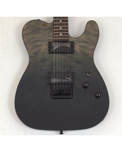 Schecter PT Standard Guitar Black Fade Burst Burl B-Stock 0266 sku number SCHECTER3955-B0266