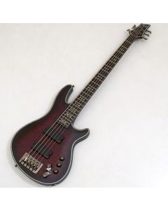 Schecter Hellraiser Extreme-5 Electric Bass Crimson Red Burst Satin B-Stock 1027 sku number SCHECTER1919.B 1027