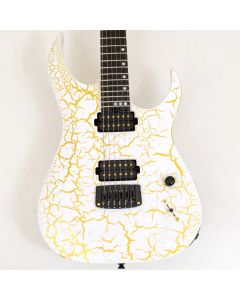 Schecter USA Sunset Extreme 6 White Gold Satin Crackle Guitar sku number SCHECTER7351