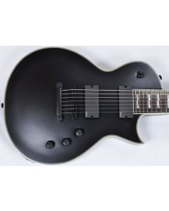 ESP LTD EC-407 7 Strings Guitar in Black Satin B stock sku number LEC407BLKS.B