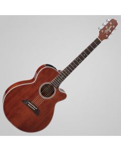 Takamine EF261S-AN Legacy Series Acoustic Guitar in Gloss Antique Stain Finish sku number TAKEF261SAN