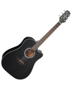Takamine GD30CE-BLK G-Series G30 Acoustic Electric Guitar in Black Finish sku number TAKGD30CEBLK