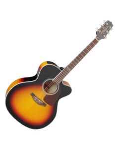 Takamine GJ72CE-BSB G-Series G70 Cutaway Acoustic Electric Guitar in Brown Sunburst Finish sku number TAKGJ72CEBSB