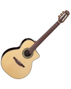 Takamine TC135SC Classical Acoustic Electric Guitar in Natural Gloss Finish sku number TAKTC135SC