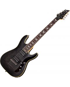 Schecter Omen Extreme-7 Electric Guitar in See-Thru Black Finish sku number SCHECTER2007