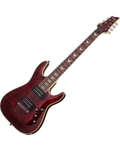Schecter Omen Extreme-7 Electric Guitar in Black Cherry Finish sku number SCHECTER2008