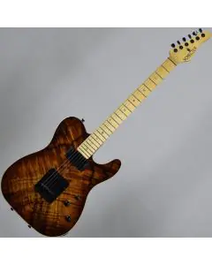 Schecter PT Koa Top Vintage Burst USA Custom Shop Electric Guitar sku number SCHECTERUPTKVB