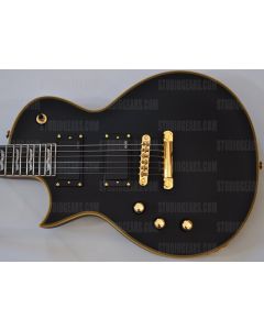 ESP LTD Deluxe EC-1000 VB Vintage Black Lefty Guitar sku number LEC1000VBLKLH