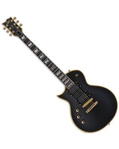 ESP LTD Deluxe EC-1000 VB Vintage Black Lefty Guitar sku number LEC1000VBLKLH