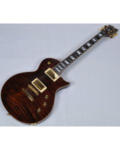 ESP Eclipse 40th Anniversary Guitar in Tiger Eye Finish sku number EECL40TE